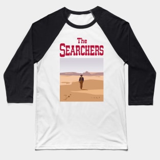 The Searchers Ending Illustration with title Baseball T-Shirt